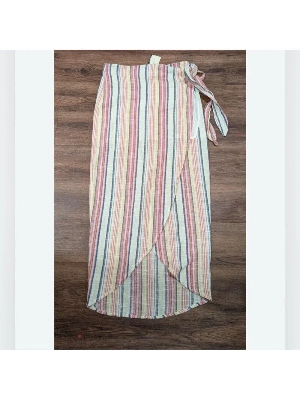 Free People Aubrey Sarong Skirt in Multi Combo size 12 NWT